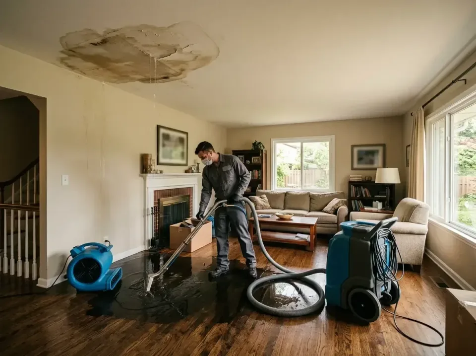 attic-pipe-burst-ceiling-drip-008 — frequently asked questions, Water Damage Restoration & Carpet Care in Nichols Hills, OK